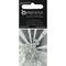 John Bead Preciosa VIVA12 Flat Back Czech Crystal Rhinestones, 4mm